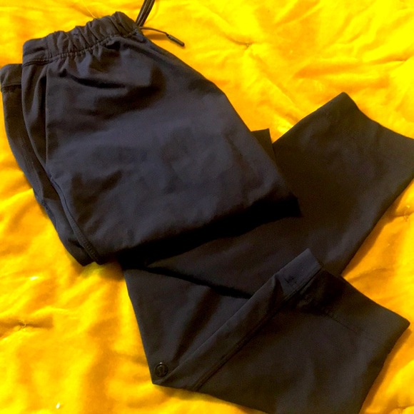 lululemon athletica Pants - Lululemon Black Jet Crop Slim - 2